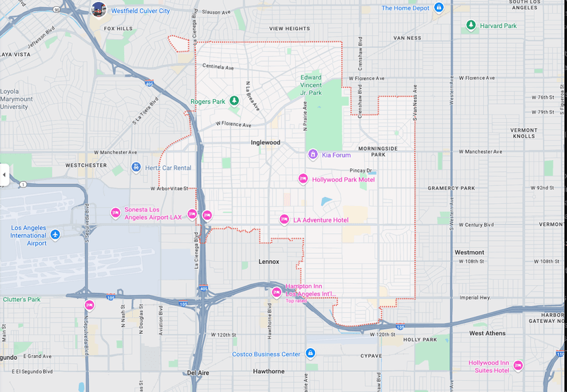 neighborhood level coverage map